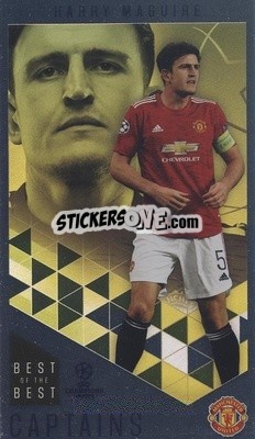 Sticker Harry Maguire - UEFA Champions League 2020-2021. Best of the best n. 175 - Topps
