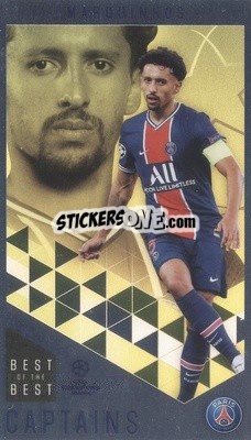 Sticker Marquinhos - UEFA Champions League 2020-2021. Best of the best n. 176 - Topps