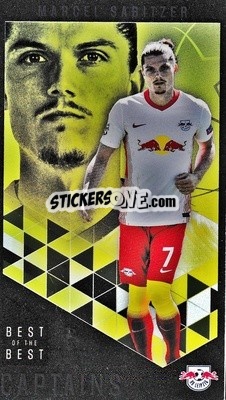Sticker Marcel Sabitzer - UEFA Champions League 2020-2021. Best of the best n. 177 - Topps