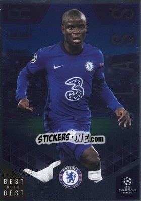 Sticker N'Golo Kanté - UEFA Champions League 2020-2021. Best of the best n. MC-1 - Topps