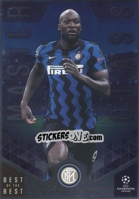 Cromo Romelu Lukaku - UEFA Champions League 2020-2021. Best of the best - Topps