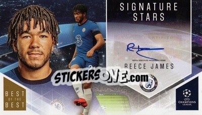 Figurina Reece James - UEFA Champions League 2020-2021. Best of the best - Topps