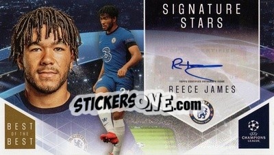 Sticker Reece James - UEFA Champions League 2020-2021. Best of the best n. SS-RJ - Topps