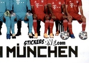 Sticker Das Team 2020/21 - Fc Bayern Munchen 2020-2021 n. 5 - Panini