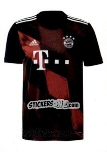 Sticker Trikot Champions League - Fc Bayern Munchen 2020-2021 n. 9 - Panini