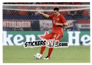 Sticker Niklas Süle - Fc Bayern Munchen 2020-2021 n. 31 - Panini