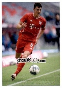 Sticker Benjamin Pavard - Fc Bayern Munchen 2020-2021 n. 37 - Panini