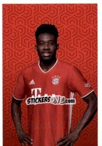 Cromo Alphonso Davies - Fc Bayern Munchen 2020-2021 - Panini