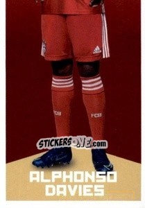 Figurina Alphonso Davies - Fc Bayern Munchen 2020-2021 - Panini