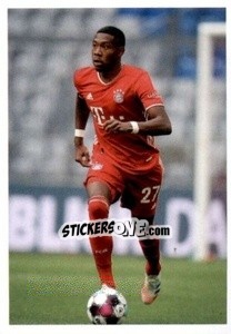 Sticker David Alaba - Fc Bayern Munchen 2020-2021 n. 73 - Panini