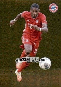 Sticker David Alaba - Fc Bayern Munchen 2020-2021 - Panini