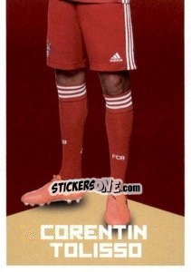 Sticker Corentin Tolisso - Fc Bayern Munchen 2020-2021 n. 100 - Panini