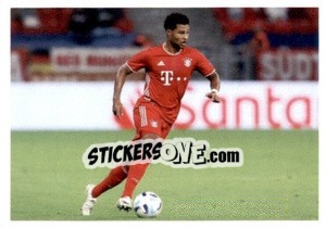 Sticker Serge Gnabry - Fc Bayern Munchen 2020-2021 n. 105 - Panini