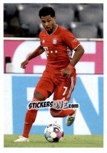Sticker Serge Gnabry - Fc Bayern Munchen 2020-2021 n. 106 - Panini