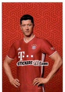 Sticker Robert Lewandowski - Fc Bayern Munchen 2020-2021 - Panini
