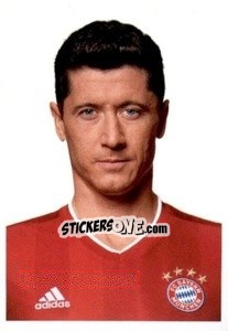 Sticker Robert Lewandowski - Fc Bayern Munchen 2020-2021 - Panini