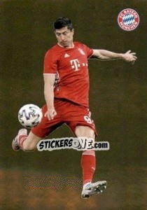 Sticker Robert Lewandowski - Fc Bayern Munchen 2020-2021 n. 115 - Panini