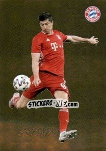 Cromo Robert Lewandowski - Fc Bayern Munchen 2020-2021 - Panini