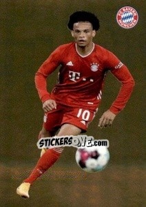 Cromo Leroy Sané - Fc Bayern Munchen 2020-2021 - Panini