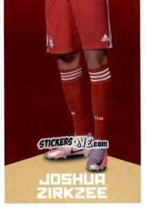 Sticker Joshua Zirkzee - Fc Bayern Munchen 2020-2021 - Panini