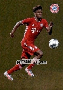 Figurina Kingsley Coman - Fc Bayern Munchen 2020-2021 - Panini