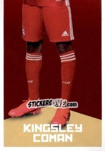 Sticker Kingsley Coman - Fc Bayern Munchen 2020-2021 n. 151 - Panini