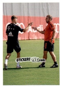 Sticker Joshua Kimmich / Hansi Flick - Fc Bayern Munchen 2020-2021 n. 154 - Panini