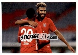 Sticker Bouna Sarr / Eric Maxim Choupo-Moting - Fc Bayern Munchen 2020-2021 n. 160 - Panini