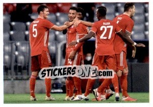 Sticker Celebration Bayern Team