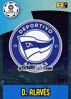 Sticker Escudo - Liga Santander 2020-2021. Adrenalyn XL - Panini