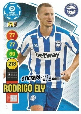 Cromo Rodrigo Ely - Liga Santander 2020-2021. Adrenalyn XL - Panini