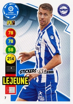 Figurina Lejeune - Liga Santander 2020-2021. Adrenalyn XL - Panini