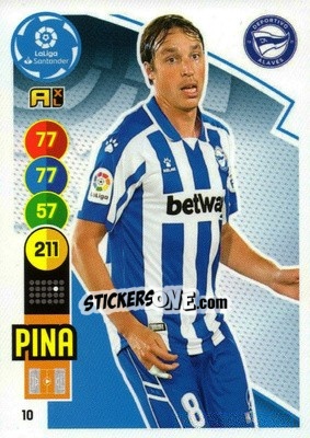 Cromo Pina - Liga Santander 2020-2021. Adrenalyn XL - Panini