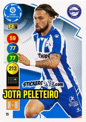 Sticker Jota Peleteiro - Liga Santander 2020-2021. Adrenalyn XL - Panini