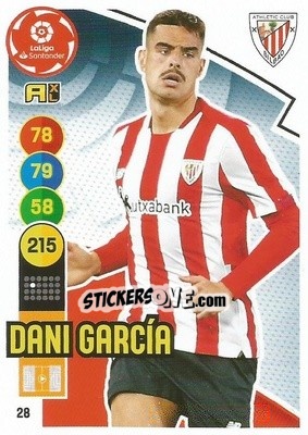 Cromo Dani Garcia - Liga Santander 2020-2021. Adrenalyn XL - Panini