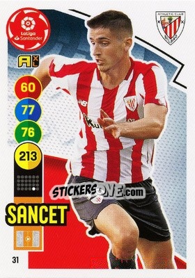 Cromo Sancet - Liga Santander 2020-2021. Adrenalyn XL - Panini