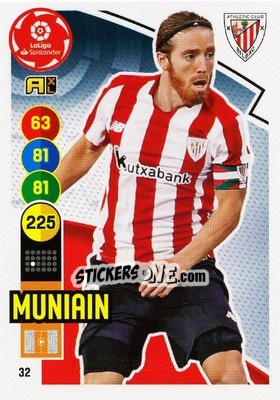 Sticker Muniain - Liga Santander 2020-2021. Adrenalyn XL - Panini