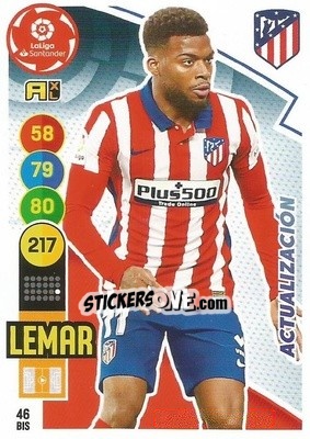 Sticker Lemar - Liga Santander 2020-2021. Adrenalyn XL - Panini