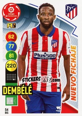 Sticker Dembelé - Liga Santander 2020-2021. Adrenalyn XL n. 54bis - Panini