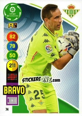Sticker Bravo - Liga Santander 2020-2021. Adrenalyn XL - Panini