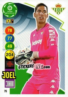 Sticker Joel - Liga Santander 2020-2021. Adrenalyn XL - Panini