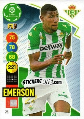Sticker Emerson - Liga Santander 2020-2021. Adrenalyn XL - Panini