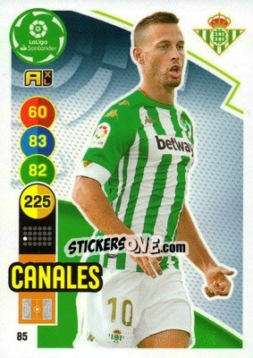 Figurina Canales - Liga Santander 2020-2021. Adrenalyn XL - Panini