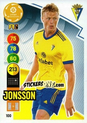 Sticker Jonsson - Liga Santander 2020-2021. Adrenalyn XL - Panini