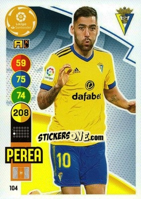 Cromo Perea - Liga Santander 2020-2021. Adrenalyn XL - Panini