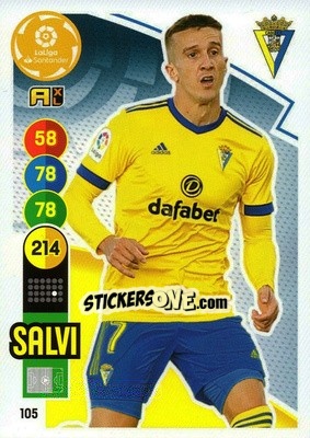 Sticker Salvi - Liga Santander 2020-2021. Adrenalyn XL - Panini