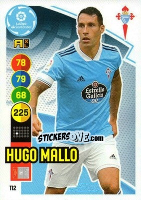 Cromo Hugo Mallo - Liga Santander 2020-2021. Adrenalyn XL - Panini