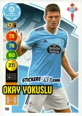 Cromo Okay Yukuslu - Liga Santander 2020-2021. Adrenalyn XL - Panini