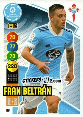 Sticker Fran Beltrán - Liga Santander 2020-2021. Adrenalyn XL - Panini