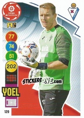 Sticker Yoel - Liga Santander 2020-2021. Adrenalyn XL - Panini